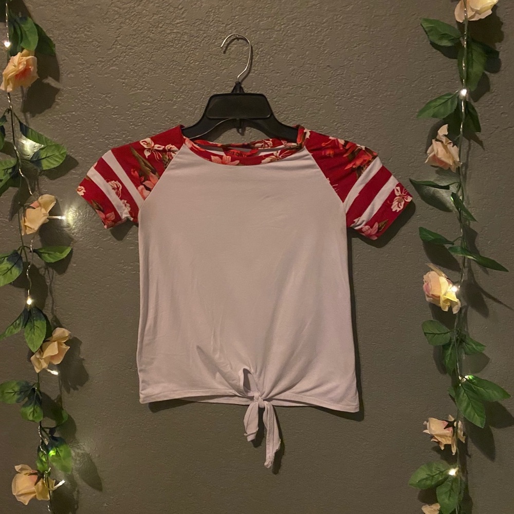 Front tie shirt